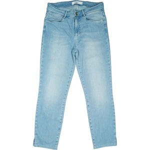 BRAX 34 Vaqueros Azul Claro Mujer 7/8 Tobillo Súper Stretch Mid Subir Slim W27 - Imagen 1 de 5