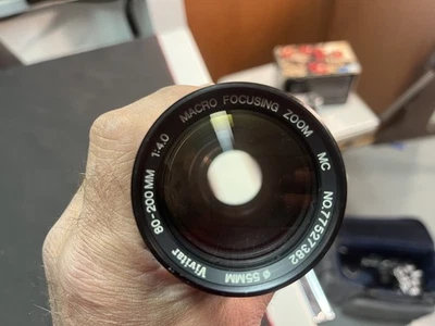 Vivitar Macro Focusing Zoom Mc 80-200mm 80-200 MM 1:4 Konica AR Mount - Image 1 of 4