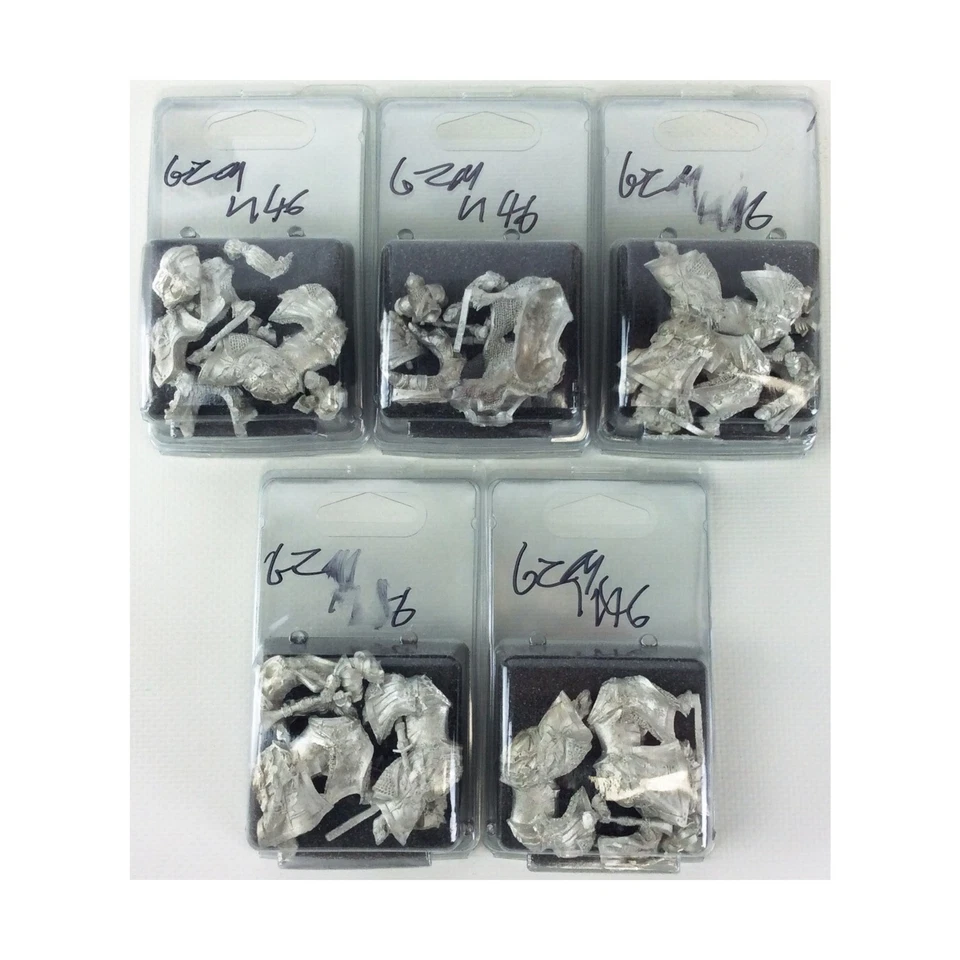 Gamezone Fantasy Mini 28mm Grail Knight Musician I (5 Pack) Pack New - Image 1 of 1