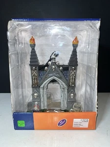 Lemax Signature Collection Spooky Town Cemetery Gate beleuchtet #64048 Neu in OVP  - Bild 1 von 7