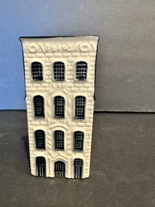 BOLS KLM #27 Blau Delfter Haus Holland Miniatur Dutch House Souvenier leer - Bild 1 von 5