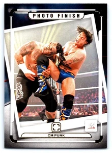 2024 Panini Photogenic WWE Photo Finish Insert CM Punk #14 - Picture 1 of 2