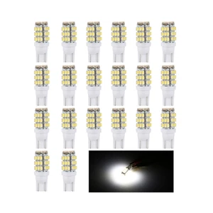 20x Lampadine LED retromarcia di backup rimorchio camper bianco puro T10/921/194 42SMD M - Foto 1 di 11