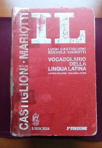 IL Vocabolario Della Lingua Latina Castiglioni Mariotti Dizionario Latino Usato - Foto 1 di 9