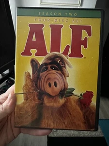 Like New Vintage 1987 TV Series ALF Season 2- Four Disc DVD Set  - Picture 1 of 8