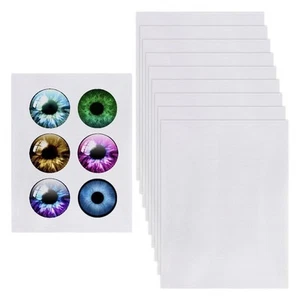 10Pcs Fursuit Eye Mesh,11.8x8.6 Inch Black Costume Eye Net, 0.5mm PVC Dust3131 - Picture 1 of 12