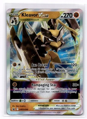 Kleavor VSTAR SWSH: Sword & Shield Promo Cards - Pokemon NM SWSH249 - Image 1 of 2