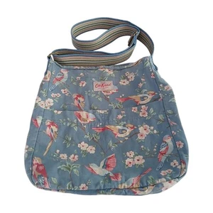 Cath Kidston Crossbody Cotton Floral Multi Bag Pockets Canvas Strap Women - Picture 1 of 14