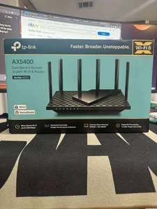 TP-LINK AX5400 Dual-Band Gigabit Wi-Fi 6 Router (Archer AX73) - Picture 1 of 6
