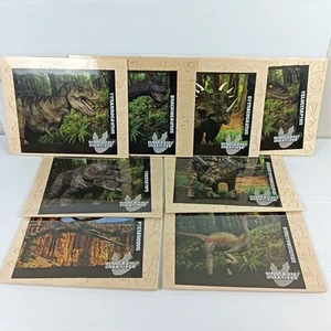 8 x 3D Wood Dinosaur Puzzles Unearthed Skeleton Model Complete Unused Sealed - Bild 1 von 10