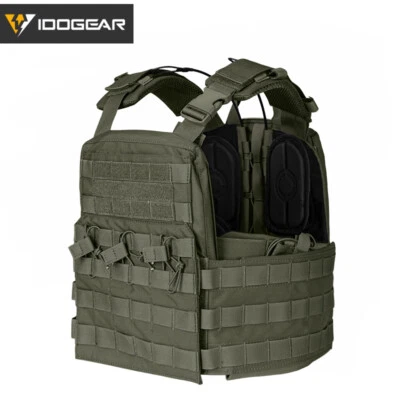 IDOGEAR Tactical Vest Cherry Plate Carrier CPC Vest Molle Camo Military Hunting - Image 1 of 4