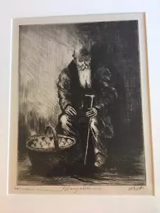 Albert Webb WPA Kunst 1930er LE Druck Joseph Margulies gerahmt NYC Depression Humor - Bild 1 von 6