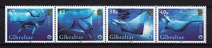 102564/ Gibraltar 2006 - ZD Mi 1150/3 - WWF / Teufelsrochen - postfrisch - Picture 1 of 1