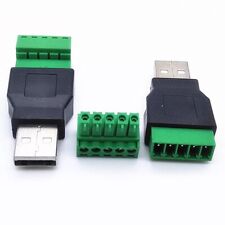 USB Adapter Shielded Connector USB2.0 4-pin A-type Electrical Equipment