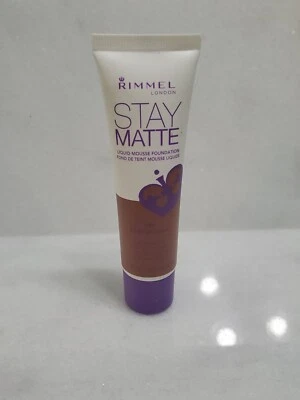 Rimmel Stay 哑光液体慕斯粉底 #504 深 MOCHA — 第 1/2 张图片