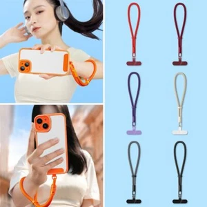 Anti-lost Wrist Strap Woven Hanging Wrist Straps Lanyard Mobile Phone - Photo 1 sur 19