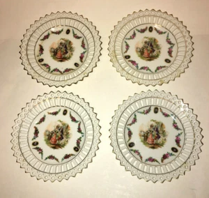 4 placas de retrato perforadas Schumann - Imagen 1 de 2