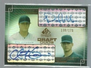 2004 SP Prospects Draft Duos Dual Autographs #HG Philip Hughes/Christian Garcia - Picture 1 of 1