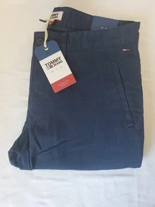 Tommy Jeans Uomo Twill Spazzolato Navy Taglia 30X32 - Foto 1 di 6