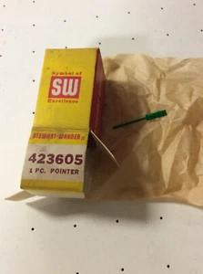 NOS White Truck Speedometer Needle 423605 569-BH 569-CA Speedo Stewart Warner - Picture 1 of 4