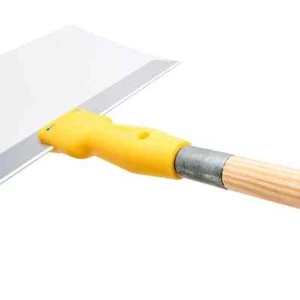 ToolPro Durable 24 in. Knockdown Knife Clear Lexan Blade Drywall Texture Tools - Picture 1 of 3