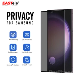 For Samsung Galaxy S25 S24 Ultra S23Plus Privacy Tempered Glass Screen Protector - Picture 1 of 21
