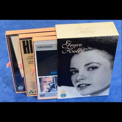 GRACE KELLY Screen Goddess Boxset (3xDVD RearWindow HighNoon CherylLadd UK P&P) - Image 1 of 4