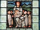 Photo 6X4 St. Martin's Church - Stained Glass Window (7) - Detail Brampto C2009