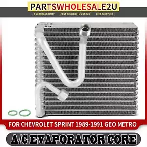 New Aluminum A/C Evaporator Core for Chevrolet Sprint 1989-1991 Geo Metro 89-94 - Picture 1 of 8