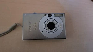 Canon IXUS 70 Digitalkamera PowerShot SD1000 Digital Elph camera silver silber - Bild 1 von 5