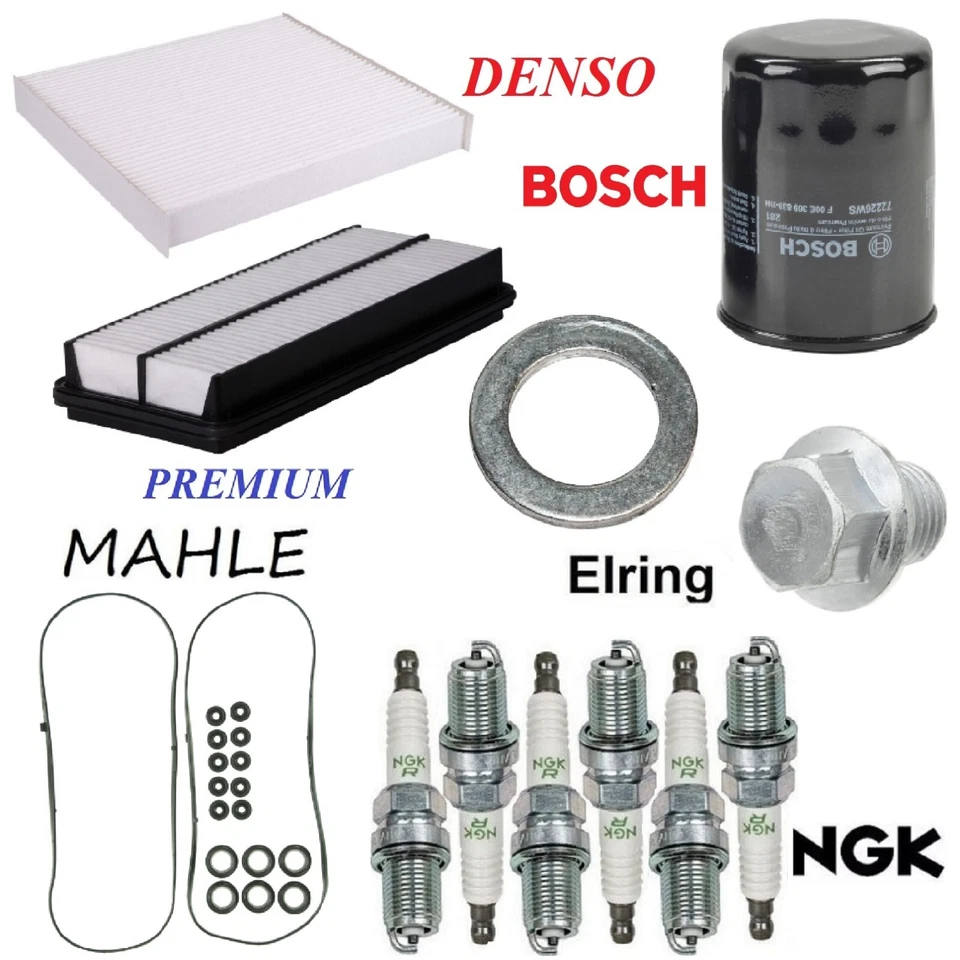 Tune Up Kit Filter Gaskets Spark Plugs for Acura TL V6 3.2L 2004-2006 - Image 1 of 1