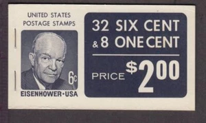 1971 Eisenhower BK118 booklet (4 x 1393a tagged + 1 x 1278a) mint - Picture 1 of 1