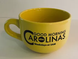 WPDE Good Morning Carolinas Coffee Mug Yellow WPDE ABC 3.25" H x 4.25" W - Picture 1 of 4