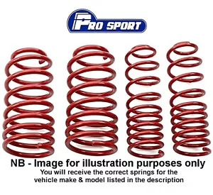 PRO SPORT LOWERING SPRINGS 50MM - VW POLO 9N 9N3 1.2 & 1.4 PETROL - Picture 1 of 3