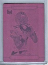 2010 Topps Platinum David Reed Magenta Printing Plate Rookie RC #'ed 1/1 #95