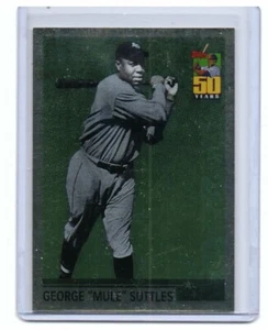 2001 Topps What Could Have Been George "Mule" Suttles #WCB8 Chicago Amer. Giants - Picture 1 of 2