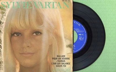SYLVIE VARTAN / Ballade pour sourire RCA VICTOR 86.019 Press France 1966 EP VG+ - Image 1 of 4