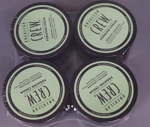 American Crew Men s Hair Forming cream Hold & Medium Shine  3 oz [ Pack of 4 ] - Picture 1 of 3