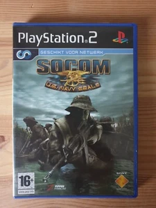 Playstation 2 (PS2) game - SOCOM: U.S. Navy SEALs - Dutch Edition - Picture 1 of 3