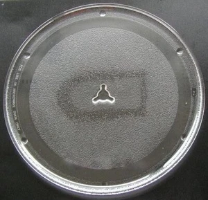 Plato giratorio/bandeja de vidrio para microondas Sanyo usado/reciclado 10 3/4" - Imagen 1 de 1