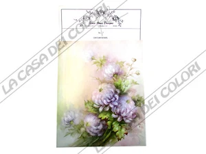 SONIE AMES -SCHEDA PITTURA PORCELLANA- PAINTING STUDY- NR 7 CRISANTEMI - Imagen 1 de 1