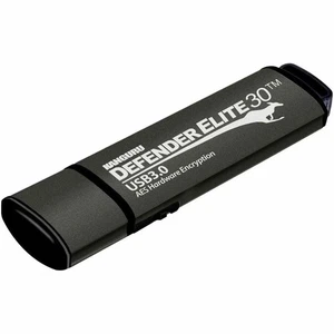 Kanguru Defender Elite30 SuperSpeed USB3.0, AES Hardware-Encrypted, Secure Flash - Picture 1 of 6
