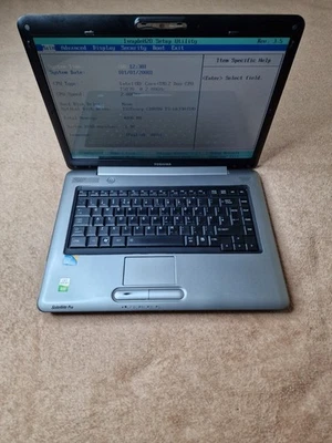 Toshiba Satellite Pro A300-2C4 Laptop 15.4" IC2D T5870 2GHz 4gb Ram No Hdd - Image 1 of 4