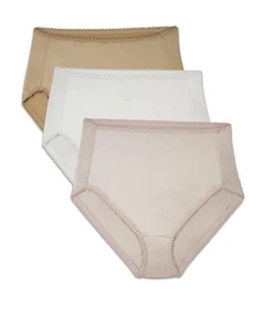 VANITY FAIR Women Size XXL 3-Pair Undershapers Hi Cut Underwear Panties - Picture 1 of 6