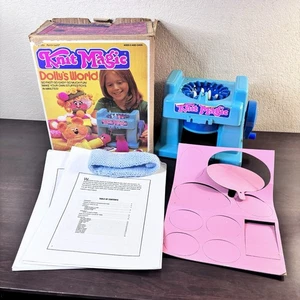 Vintage 1979 MATTEL KNIT MAGIC DOLLY'S WORLD mit Originalkarton - Bild 1 von 17