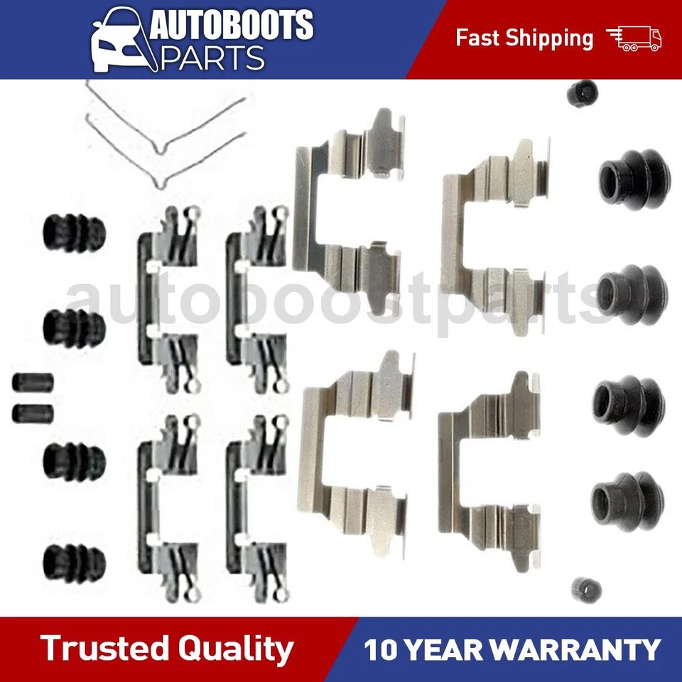 Kit de herrajes de freno de disco delantero trasero para Nissan LEAF 2011-2014 Foto 1 de 4