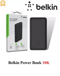 Belkin Boost Charge 3-Port Power Bank 10K mAh 15W 40h with 1 USB-C &2 USB A Port - Picture 1 of 7