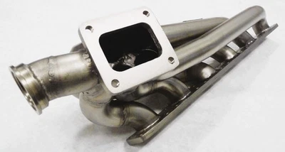Colector turbo de acero inoxidable OBX 92-98 BMW E36 V6 M50 M52 S50 S52 T4 40 mm banda V Foto 1 de 4