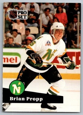 1991-92 Pro Set Brian Propp Minnesota North Stars #113 - Image 1 of 2