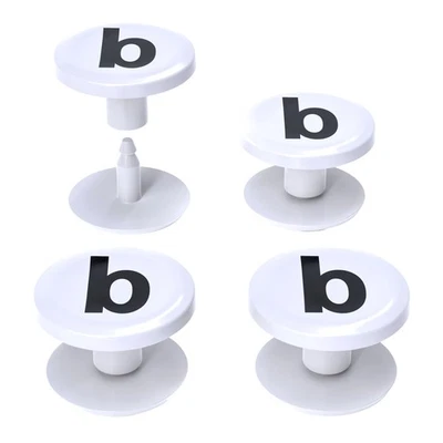 Botones de repuesto con B para correa asa de bolsa Bogg con remaches de repuesto - Image 1 of 4